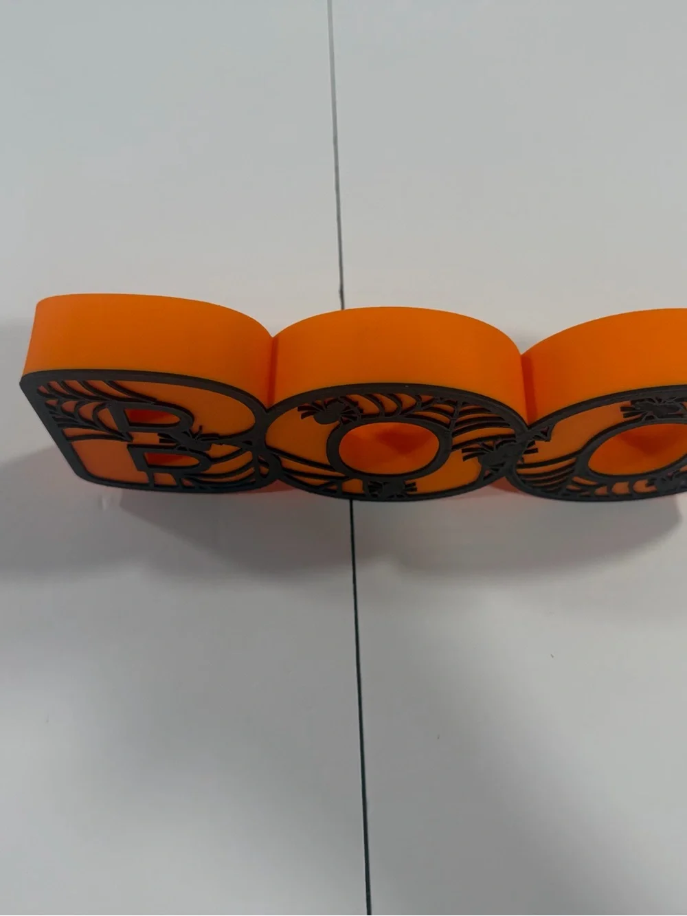 3D Printed bold orange